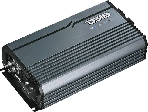 DS18 FRP-3.5K/TI Compact Full-Range Class D 1-Channel Amplifier 3,500 Watts RMS @ 1-Ohm, High Efficiency, Monoblock Amplifierass Titanium Color (Renewed) in Saudi Arabia