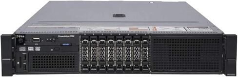 خادم Dell Poweredge R730 2U Rackmount 64 بت ، 2x 2.60 جيجا هرتز E5-2690 V4 ، 28-CORES ، 768GB DDR4 RAM ، 8x 1.2tb 2.5 "SAS 10K HDD ، H730P 2GB RAID ، 2x 10GB + 2X 1GB ، 2X 750W in Kuwait