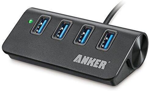 Anker 4-Port USB 3.0 Unibody Aluminum Portable Data Hub&Anker USB 3.0 SD Card Reader in Saudi Arabia