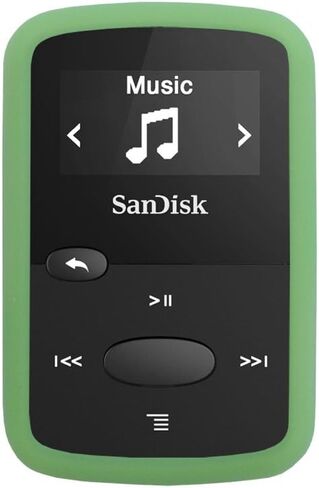 Silicone Case for Sandisk Clip Jam (SDMX26) MP3 Player (Released in 2015), Soft Rubber Skin Bumper Cover, Lawn Green in Kuwait
