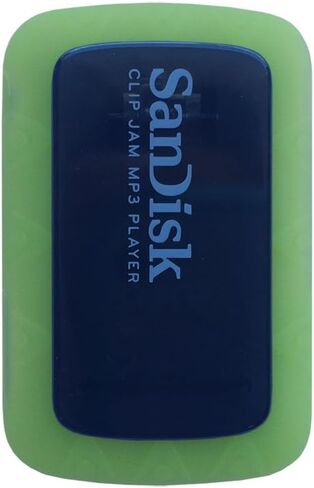 Silicone Case for Sandisk Clip Jam (SDMX26) MP3 Player (Released in 2015), Soft Rubber Skin Bumper Cover, Lawn Green in Kuwait
