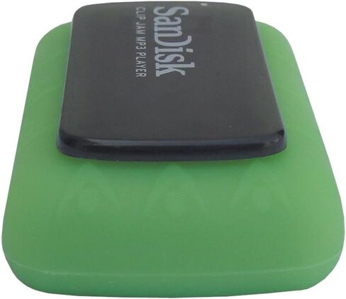 Silicone Case for Sandisk Clip Jam (SDMX26) MP3 Player (Released in 2015), Soft Rubber Skin Bumper Cover, Lawn Green in Kuwait