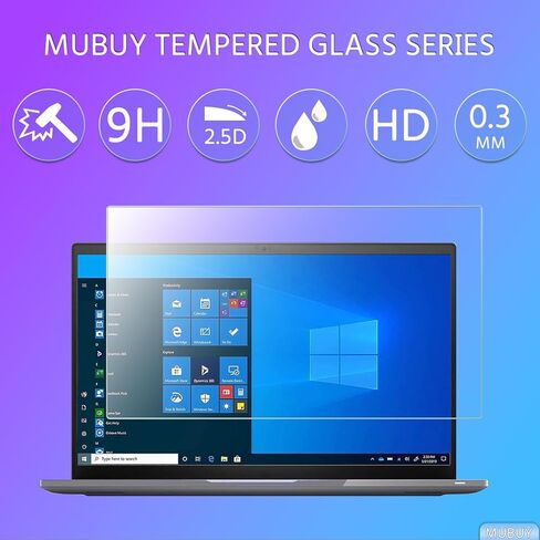 واقي شاشة زجاجي من Mubuy-gol لعام 2024 HP Pavilion x360 14 2-in-1 14-EK0XXX Touch-Screen Custom ، 9H صلابة ، فيلم مضاد للخدش ، in Saudi Arabia