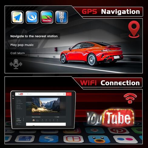 4+128GB Android 15 Car Radio for Hyundai Accent 2008-2011 Wireless Carplay Android Auto ، realdio 9 " in Saudi Arabia