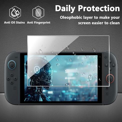 3 حزمة لـ Nintendo Switch 2 واقي الشاشة [7.9 '' '] in Saudi Arabia