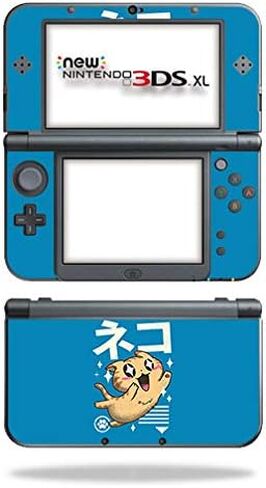 Mayyskins Skin متوافق مع Nintendo New 3DS XL (2015) - Feline Kawaii | غلاف الالتفاف الواقي ، الدائم ، والفريد من نوعه | من السهل تطبيق الأنماط وإزالتها وتغييرها | صنع في الولايات المتحدة in Saudi Arabia