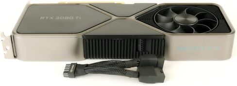 Geforce RTX 3080 Ti 12GB GDDR6X PCI Express 4.0 Graphics Card Titanium and Black in Saudi Arabia