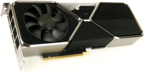 Geforce RTX 3080 Ti 12GB GDDR6X PCI Express 4.0 Graphics Card Titanium and Black in Saudi Arabia