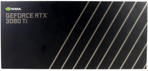 Geforce RTX 3080 Ti 12GB GDDR6X PCI Express 4.0 Graphics Card Titanium and Black in Saudi Arabia
