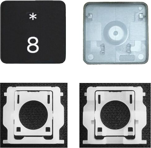 Replacement Individual Key Cap Hinge for MacBook Air 13'' 15'' M3 M4 A3113 A3114 A3240 A3241, 14'' 16'' Pro/Max M4 A3185 A3186 A3401 A3112 A3403 2024-2025 (C) in Saudi Arabia