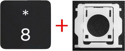 Replacement Individual Key Cap Hinge for MacBook Air 13'' 15'' M3 M4 A3113 A3114 A3240 A3241, 14'' 16'' Pro/Max M4 A3185 A3186 A3401 A3112 A3403 2024-2025 (C) in Saudi Arabia