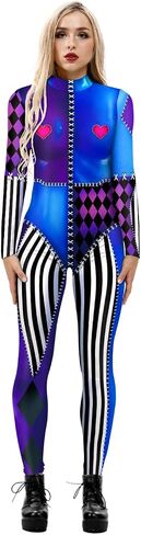 Remimi Kids Halloween Costume Zip Up Back Boys Girls Skeleton Bodysuit 7-14 Years in Saudi Arabia