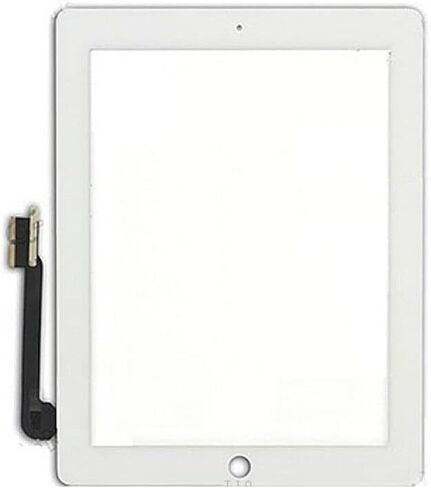 بديل لعدسة الشاشة التي تعمل باللمس لعدسة العدسة لأجهزة iPad 3/iPad 4 A1416 A1430 A1403 A1458 A1460 USA (أبيض) in Saudi Arabia