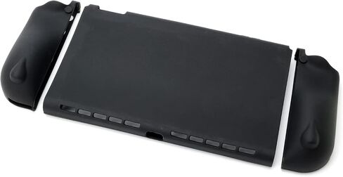 ニンテンドースイッチ 有機 el モデル用本体保護カバー & グリップ『シリコングリップ swel (イエロー × パープル) 』 - التبديل in Kuwait