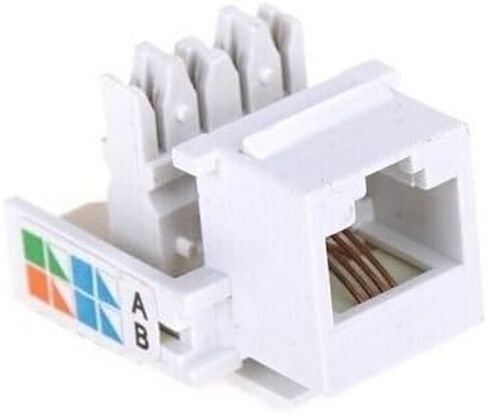 1000 Pcs CAT3 RJ11 6P4C Telephone End Modular Plug Connector (1000Pcs-6P4C-Plug) in Saudi Arabia
