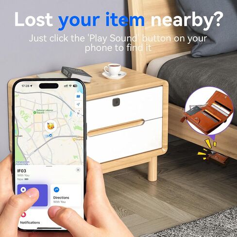 حزمة بطاقة تعقب Bluetooth Wallet-1 ، 0.07 في بطاقة Finder Thin Wallet تعمل مع Apple Find My (iOS فقط ، وليس لنظام Android) ، وبطاقة iPhone الذكية ، ومتتبعات Bluetooth لجوازات السفر والهاتف والهاتف (الأسود) in Saudi Arabia