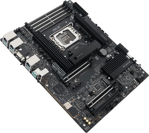 ASUS PRO WS W880-ACE SE SE Intel® Core ™ Ultra Processor (Series 2) LGA 1851 ATX Motherboard ، 8+1+2+2 Power Power ، PCIE® 5.0 جاهزة ل GPUs من الجيل التالي ، DDR5 ، Thunderbolt ™ 4 Type-C® ، 2x 2.5 GBE Lan ، 4x M.2 in Saudi Arabia