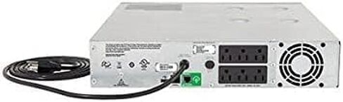 APC 1500VA Smart Ups مع SmartConnect و SMC1500-2UC Rack Rack Backup Batters و SineWave و AVR و 120V وخط متزايد غير قابل للانقطاع مع كابل الإيثرنت ، وعلاقات الأسلاك وعدة التنظيف in Saudi Arabia