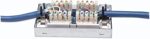 intellinet محمي Cat5e 110 نوع الوصلات ، و Fast Ethernet ، مربع تقاطع الشبكات in Saudi Arabia