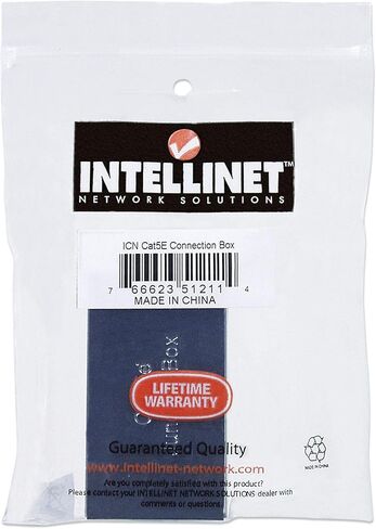 intellinet محمي Cat5e 110 نوع الوصلات ، و Fast Ethernet ، مربع تقاطع الشبكات in Saudi Arabia