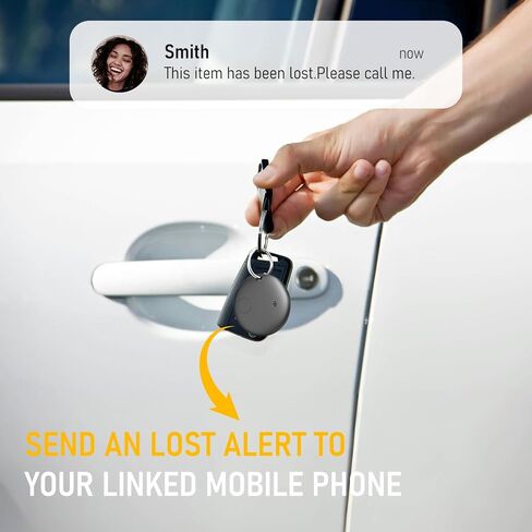 IP68 البديل المقاوم للماء ، يعمل Finder Smart Tag Key مع Find My (iOS Only) ، Tracker Bluetooth ، موقع Finder للمفاتيح ، الأمتعة ، حقيبة الظهر ، Wallet (Black ، 1 Pack) in Kuwait