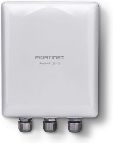 Fortinet Fortiap 234g Racgedized Indoor/Outdoor Wi-Fi 6e Access Point | Tri-Radio 2.4 GHz + 5 GHz + 5 GHz / 6 GHz / Scanning | ما يصل إلى 574 ميجابت في الثانية + 1201 ميغابت في الثانية + 2402 ميغابت في الثانية (FAP-234G-A) in Saudi Arabia