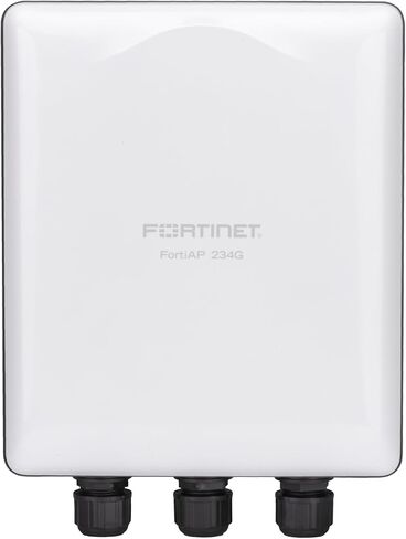 Fortinet Fortiap 234g Racgedized Indoor/Outdoor Wi-Fi 6e Access Point | Tri-Radio 2.4 GHz + 5 GHz + 5 GHz / 6 GHz / Scanning | ما يصل إلى 574 ميجابت في الثانية + 1201 ميغابت في الثانية + 2402 ميغابت في الثانية (FAP-234G-A) in Saudi Arabia