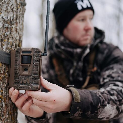 MUDDY Mitigator 2.0 24MP Cellular Camera Combo with 720p Video and Versatile Mounting (Brown, 4-Pack) Bundle with All-in-One High Speed Card Reader (5 Items) in Saudi Arabia