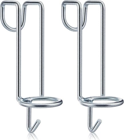 2 قطعة خطاف دلو مياه للخيول المحمولة القابلة للإزالة دلو الفروسية هوك الشماعات ملحقات كشك الحصان لإطعام الحصان وربط الحصان في الصيف، تعلق على الجدران أو الأبواب in Kuwait