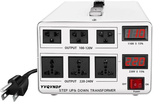 Pure Copper Transformer Auto Recoginze Input Voltage Converter (500W Copper core) in Kuwait
