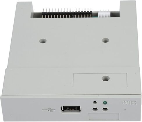 Tbest Floppy Emulator,USB Floppy Drive E,Data Storage Sfr1M44 U 3.5In 1.44Mb USB Ssd Drive Emulator Plug and Play in Kuwait