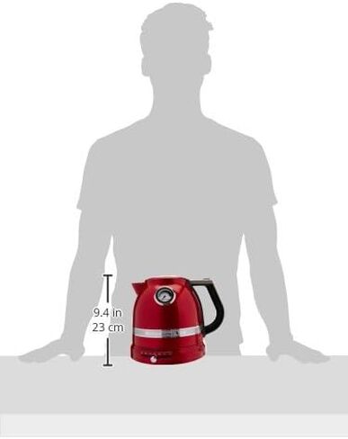KitchenAid 1.5 L Pro Line Series Electric Kettle, KEK1522, Candy Apple Red in Saudi Arabia