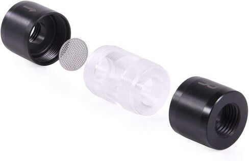 Alphacool Eiszapfen G1/4" Inline Filter, Plexi/Acetal in Saudi Arabia