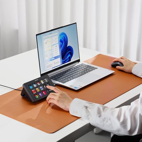 ULANZI Stream Controller Macro Keyboard D200 U-Studio Macro Pad 14 LCD Keys, 13 Customizable Macro Keys Deck to Control Apps and Software, Trigger Actions in OBS, Twitch, YouTube and more, for Mac/PC in Saudi Arabia