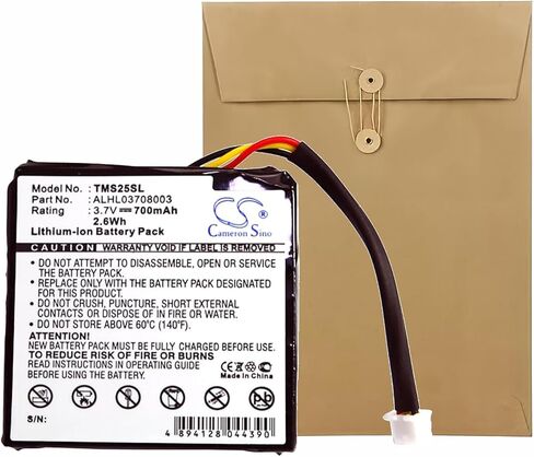 XPS Replacement Battery for Tomtom 4EN.001.02 4EN42 4EN52 4EV42 4EV52 Star 20 Star 25 Tomtom ALHL03708003 in Saudi Arabia