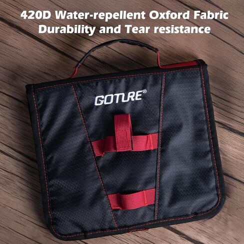 Goture 66L Rolling Tackle Box with Cooler, Large Fishing Bag with Wheels for 5 3700 Trays(Trays Not Included), Saltwater Resistant Tackle Backpack with Rod Holders & EVA Cover in Saudi Arabia