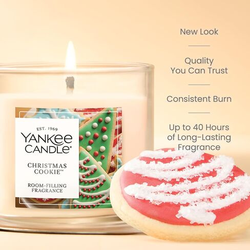 Yankee Candle Balsam & Cedar Scented, Signature 4.3oz Small Tumbler Single Wick Candle, Over 20 Hours of Burn Time, Christmas | Holiday Candle in Kuwait