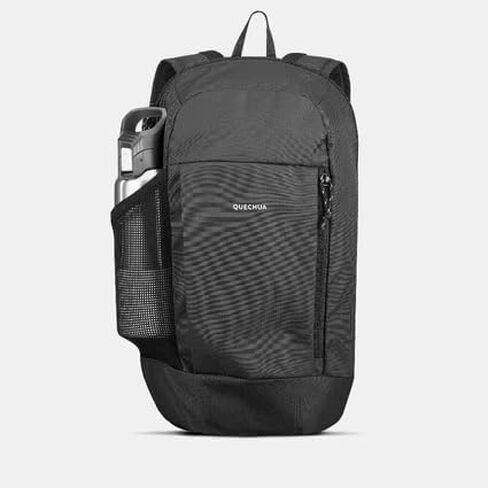 Quechua NH100 Hiking Daypack, 10L Capacity, Black in Saudi Arabia