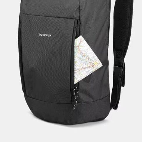 Quechua NH100 Hiking Daypack, 10L Capacity, Black in Saudi Arabia
