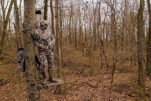 Uiihunt Complete Tree Saddle Hunting System Kit: يتضمن تعليقًا على Tree Stand و Gen1 Hunting Saddle و Tether & Lineman's Rope in Kuwait