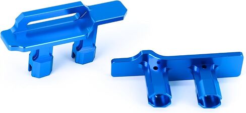 Aluminium Alloy Adjustable 3S 4S Tall Battery Holder Mount Hold Down for 1/10 MAXX,Blue in Saudi Arabia