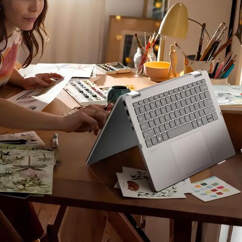 HP OmniBook 5 Flip 2-in-1 Laptop | 14" WUXGA IPS Touchscreen | 10-Core Intel Core 7 150U | 16GB DDR5 1TB SSD | Backlit Keyboard Wi-Fi6E 5MP IR Privacy Camera Win 11 w/DLCA Accessory in Saudi Arabia