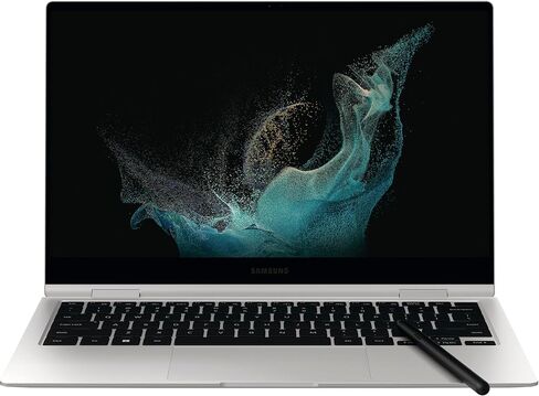 Samsung Galaxy Book2 Pro 360 2-in-1 كمبيوتر محمول للمبدع ، المصور ، المصمم (13.3 "FHD Touchcreen ، Intel Core I7-1260p ، ذاكرة وصول عشوائي 16 جيجا بايت ، 512 جيجا بايت SSD ، قلم نشط) خلفية ، in Kuwait