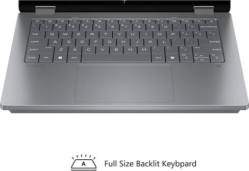 HP OmniBook 5 Flip 2-in-1 Laptop | 14" WUXGA IPS Touchscreen | 10-Core Intel Core 7 150U | 16GB DDR5 1TB SSD | Backlit Keyboard Wi-Fi6E 5MP IR Privacy Camera Win 11 w/DLCA Accessory in Saudi Arabia