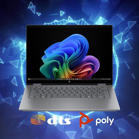 HP OmniBook 5 Flip 2-in-1 Laptop | 14" WUXGA IPS Touchscreen | 10-Core Intel Core 7 150U | 16GB DDR5 1TB SSD | Backlit Keyboard Wi-Fi6E 5MP IR Privacy Camera Win 11 w/DLCA Accessory in Saudi Arabia