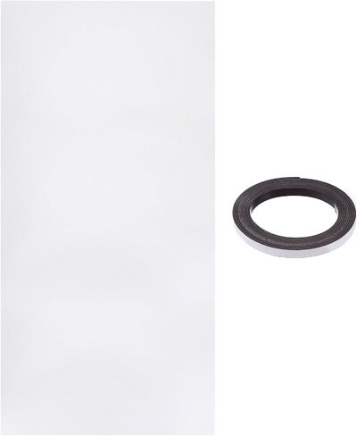 PATIKIL PC Fan Dust Mesh 39.4"x19.7" 0.03" Hole, 1 Set PVC Computer Cooler Dust Filter PC Case Cover Grills with Magnetic Strip for Computer Cooler Fan Case Dustproof, White in Saudi Arabia