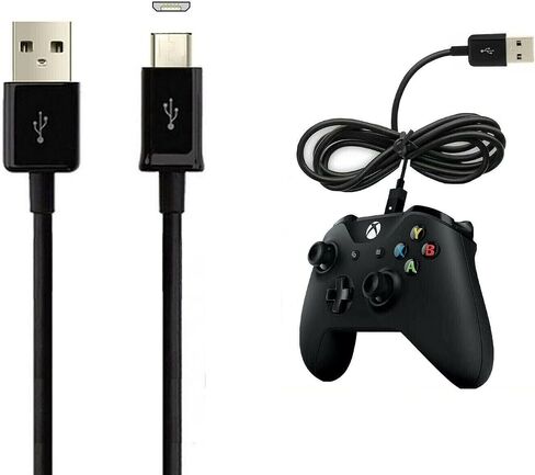 Mr. Gadget's Solutions® Micro USB Charger Charging Cable Lead For Mobiles/Game Pad Controller/XBOX ONE/ PS4-1m in Saudi Arabia