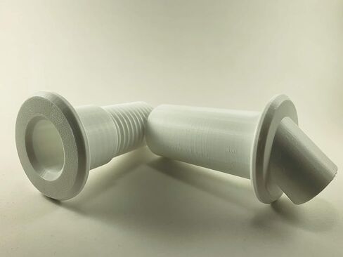 1.20" ID Wall Port with 45 Degree Elbow - Large ID Elbow in Kuwait