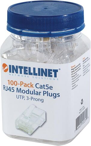 Intellinet 3 Prong Cat5e Modular Plugs in Saudi Arabia