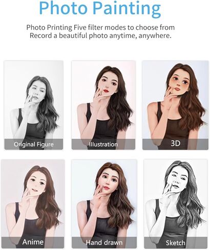 Mini Pocket Thermal Fort Photo Photo Label Maker Machine Bt Wireless Connect متوافق مع Android أو iOS دعم استلام الملصقات الملصقات الملصقات. in Kuwait